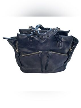 Torrid Navy Interior Tote Purse with Zipper Pocket